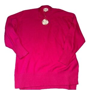 Pink Republic Pink Maternity Sweater L NWT
